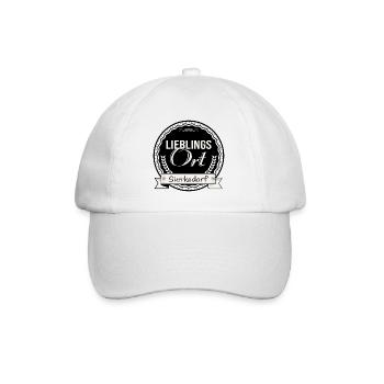 Lieblingsort Sierksdorf - Baseballkappe - Weiß/Weiß - Vorne