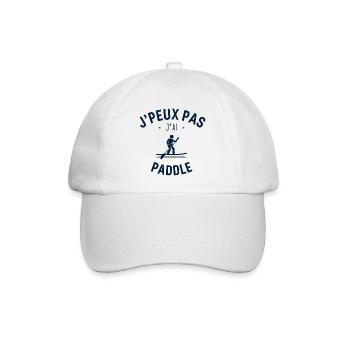J peux pas j ai paddle - Casquette classique - blanc/blanc - Devant