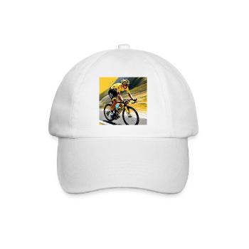 Vivid Velocity: Chasing Yellow - Baseball Cap - white/white - Front