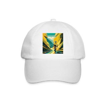 Highway to Yellow Glory - Baseball Cap - white/white - Front