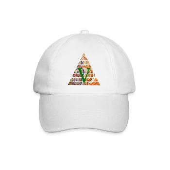 Triangle E 56 V - Casquette classique - blanc/blanc - Devant