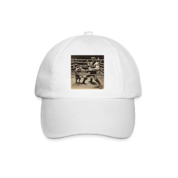 Waschbär / Tier / Foto / Wild / lustig / Räuber - Baseballkappe - Weiß/Weiß - Vorne