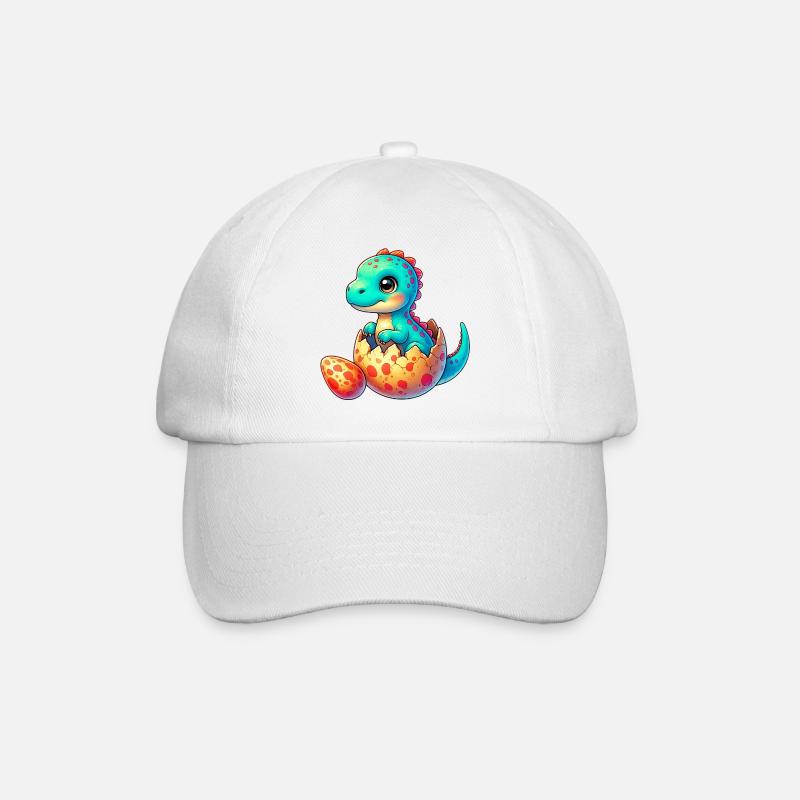 Dinosaure - Casquette classique - blanc/blanc