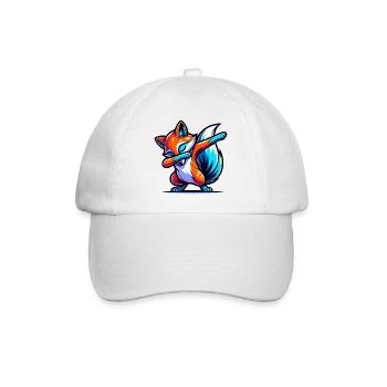 renard, animaux, forêt, renard roux, nature sauvage - Casquette classique - blanc/blanc - Devant
