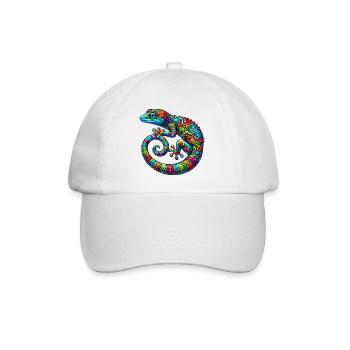 Gecko - Casquette classique - blanc/blanc - Devant