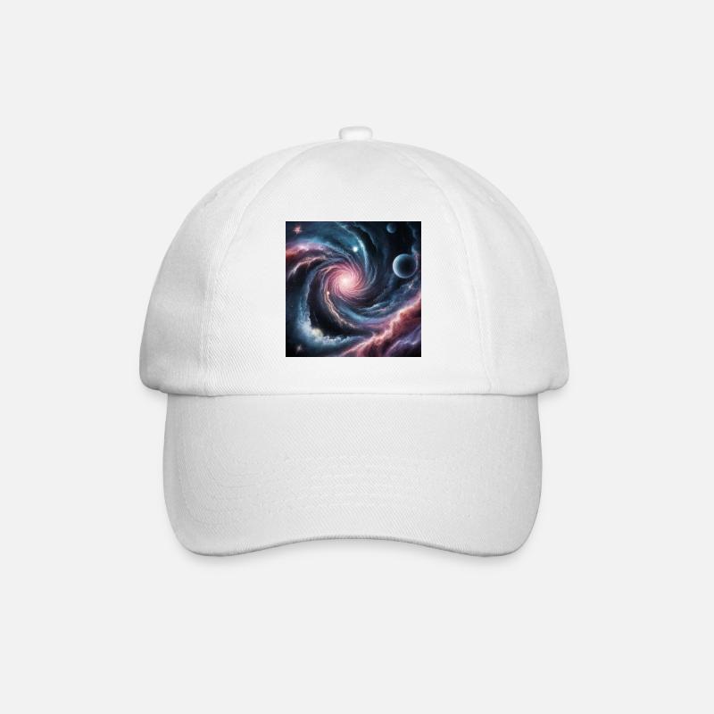 Universum 2 - Baseballkappe - Weiß/Weiß