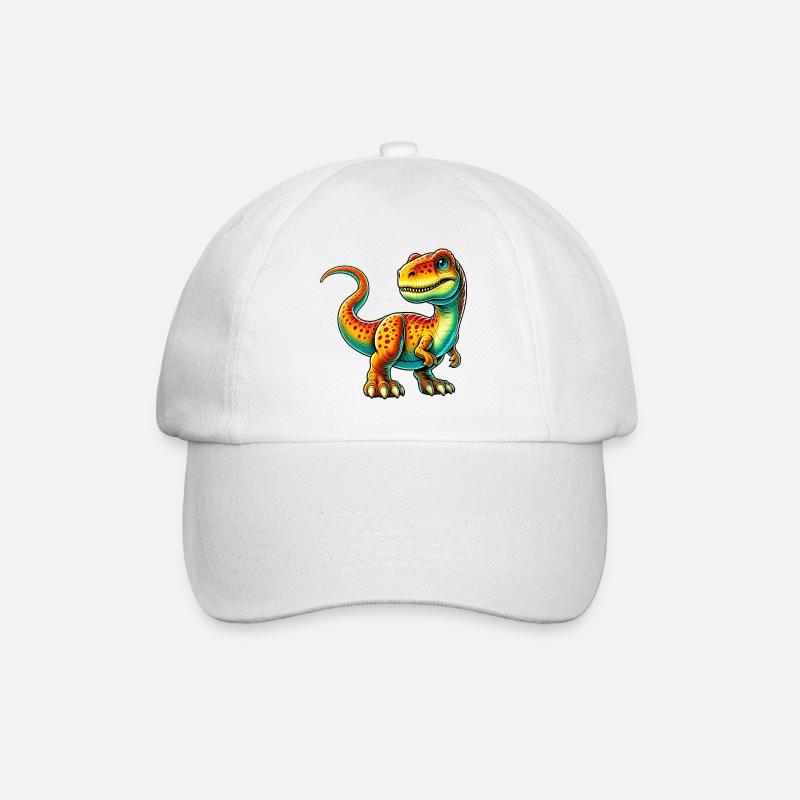 Dinosaure - Casquette classique - blanc/blanc