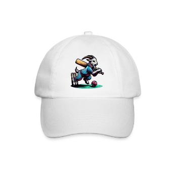 Chèvres Cricket Amant Sportsman Team Design - Casquette classique - blanc/blanc - Devant