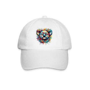 Koala - Baseball Cap - white/white - Front
