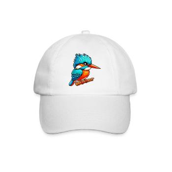 Kingfisher - Baseball Cap - white/white - Front