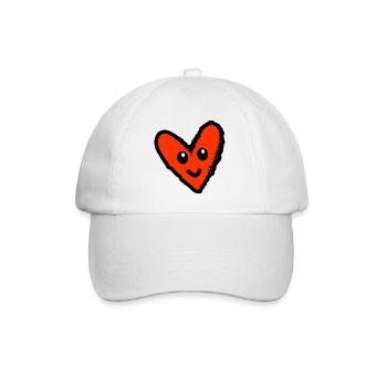GERADE VERHEIRATET. Junggesellinnenabschied. VALENTINSTAG. PAAR - Baseballkappe - Weiß/Weiß - Vorne