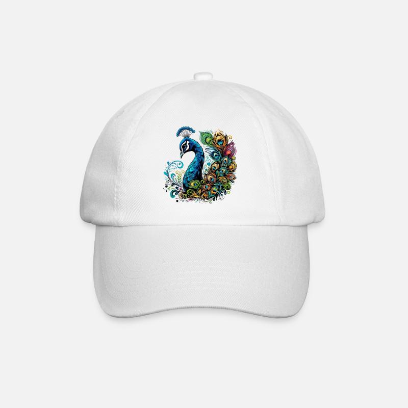 Paon - Casquette classique - blanc/blanc