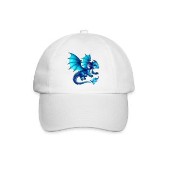 Dragon - Baseball Cap - white/white - Front