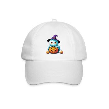 Hexen-Gespenst - Baseballkappe - Weiß/Weiß - Vorne