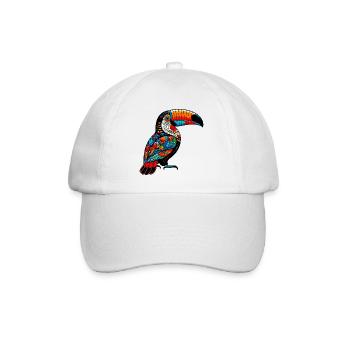 Toucan - Casquette classique - blanc/blanc - Devant
