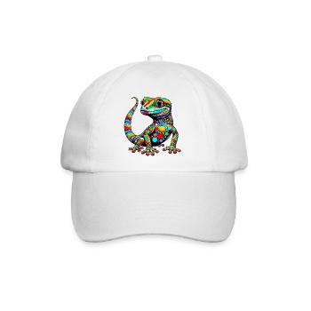 Gecko - Casquette classique - blanc/blanc - Devant