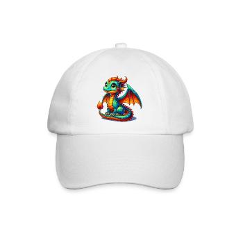 Dragon - Casquette classique - blanc/blanc - Devant