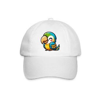Perroquet - Casquette classique - blanc/blanc - Devant