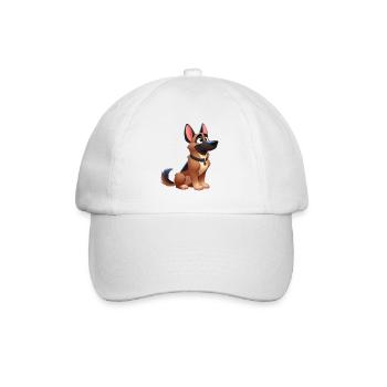 malinois 13 - Casquette classique - blanc/blanc - Devant