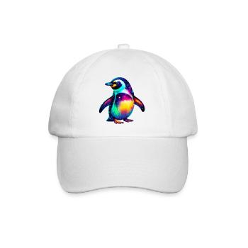 Penguin - Baseball Cap - white/white - Front