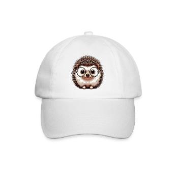 Hedgehog - Baseball Cap - white/white - Front