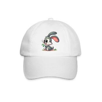 Rabbit - Baseball Cap - white/white - Front