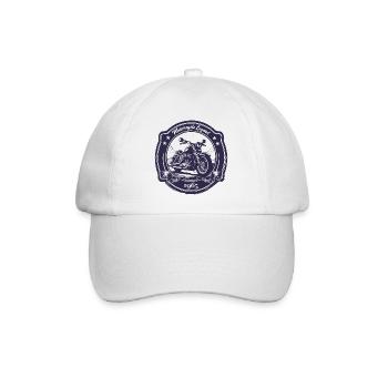 Legend 1965 – Vintage motorcycle design - Baseball Cap - white/white - Front