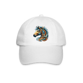 Cheval - Casquette classique - blanc/blanc - Devant
