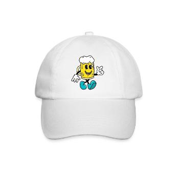 Bière - Casquette classique - blanc/blanc - Devant