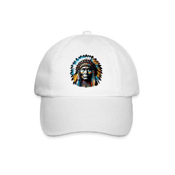 American Indian American - Baseball Cap - white/white - Front