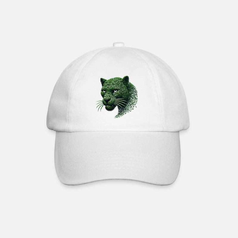 Bête aux Feuilles Vertes - Casquette classique - blanc/blanc