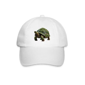 Turtle - Baseball Cap - white/white - Front