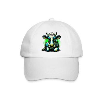 Vache - Casquette classique - blanc/blanc - Devant