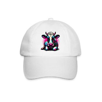Vache - Casquette classique - blanc/blanc - Devant