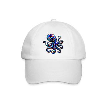 Pieuvre - Casquette classique - blanc/blanc - Devant