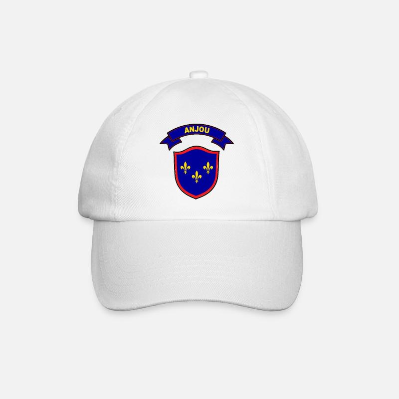Anjou - Casquette classique - blanc/blanc