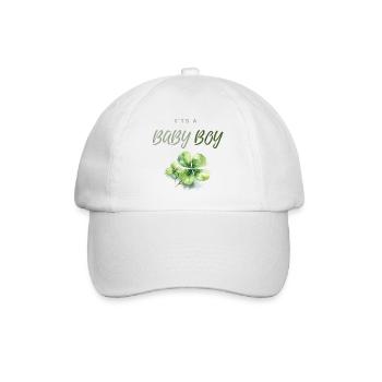 Baby Boy  - Baseball Cap - white/white - Front