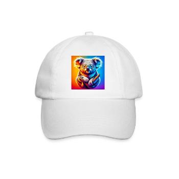 Koala - Baseballkappe - Weiß/Weiß - Vorne