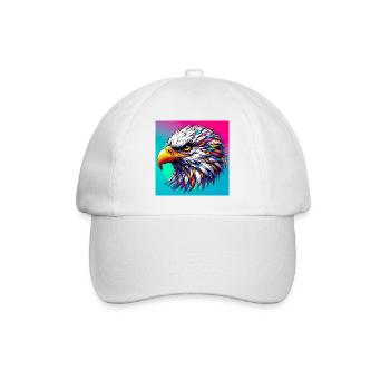 aigle - Casquette classique - blanc/blanc - Devant