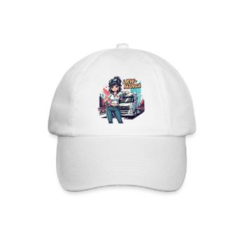 Manga de camion - Casquette classique - blanc/blanc - Devant