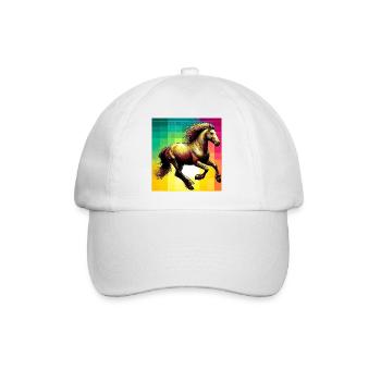 cheval - Casquette classique - blanc/blanc - Devant