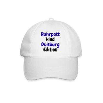 Ruhrpott Kind - Édition Duisbourg - Casquette classique - blanc/blanc - Devant