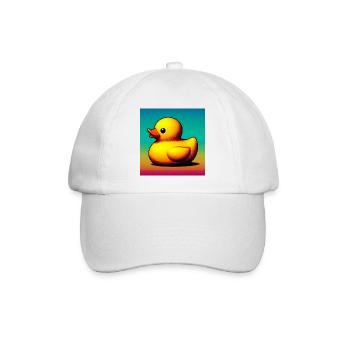Caneton Canard Canard Canard - Casquette classique - blanc/blanc - Devant