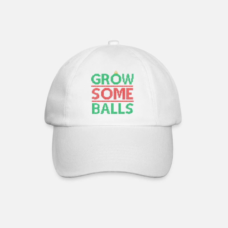 Faire pousser des boules - Casquette classique - blanc/blanc