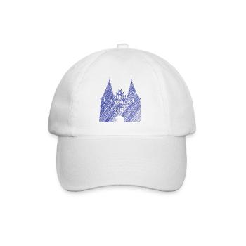 Lübeck Landmark Blue | Scribble Look - Baseball Cap - white/white - Front