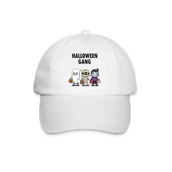 🎃 Halloween Gang Kids 🎃 - Baseball Cap - white/white - Front