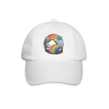 Miss Dreamer Design Child Dreamer and Sleep - Baseball Cap - white/white - Front