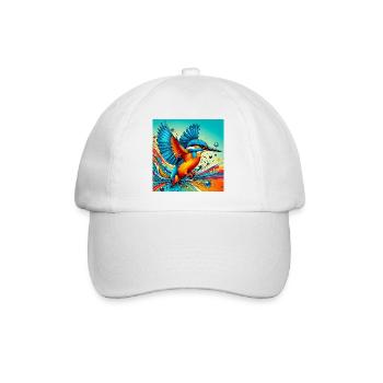 martin-pêcheur - Casquette classique - blanc/blanc - Devant