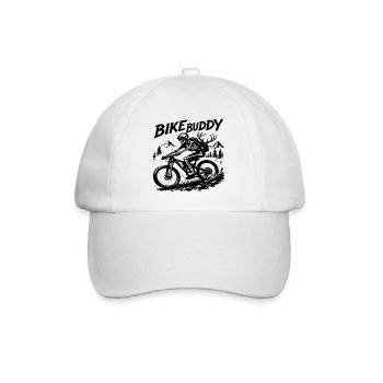Bike Buddy Mountain Bike Adventure - Baseball Cap - white/white - Front