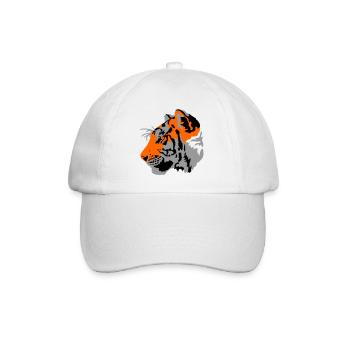 Tigre - Casquette classique - blanc/blanc - Devant